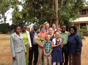 Visiting St. James Secondary School Church in Machakos, Kenya
