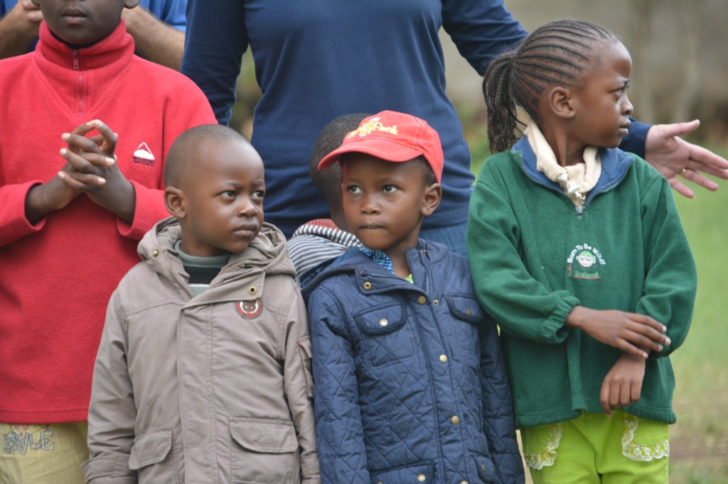 Lined up and ready to play!