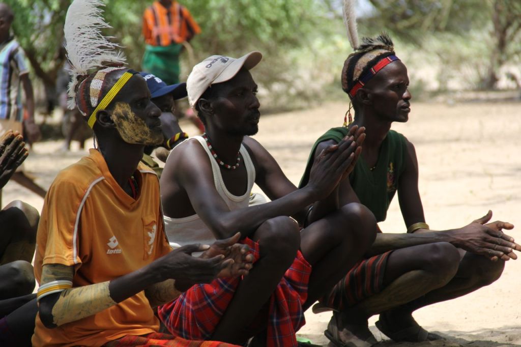 Daasanach Men waiting too