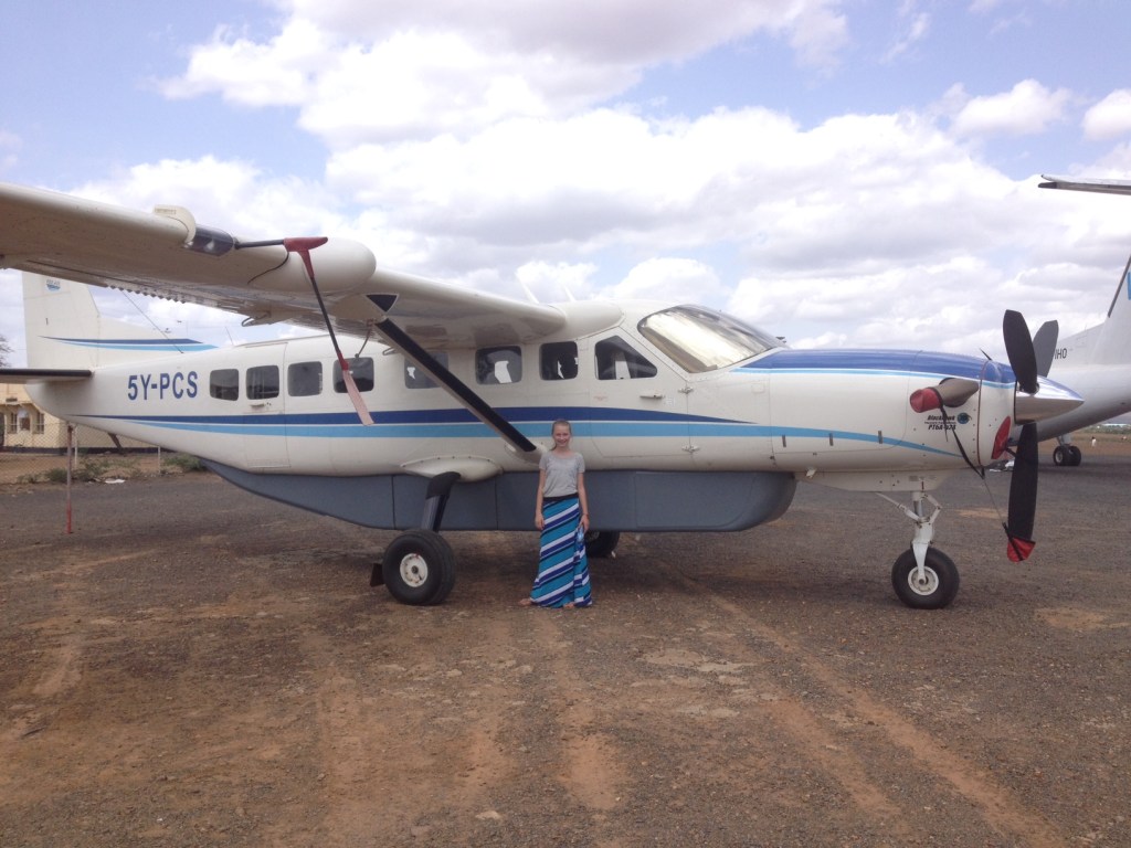 Lydia helped me with the many details of getting the aircraft ready for departure