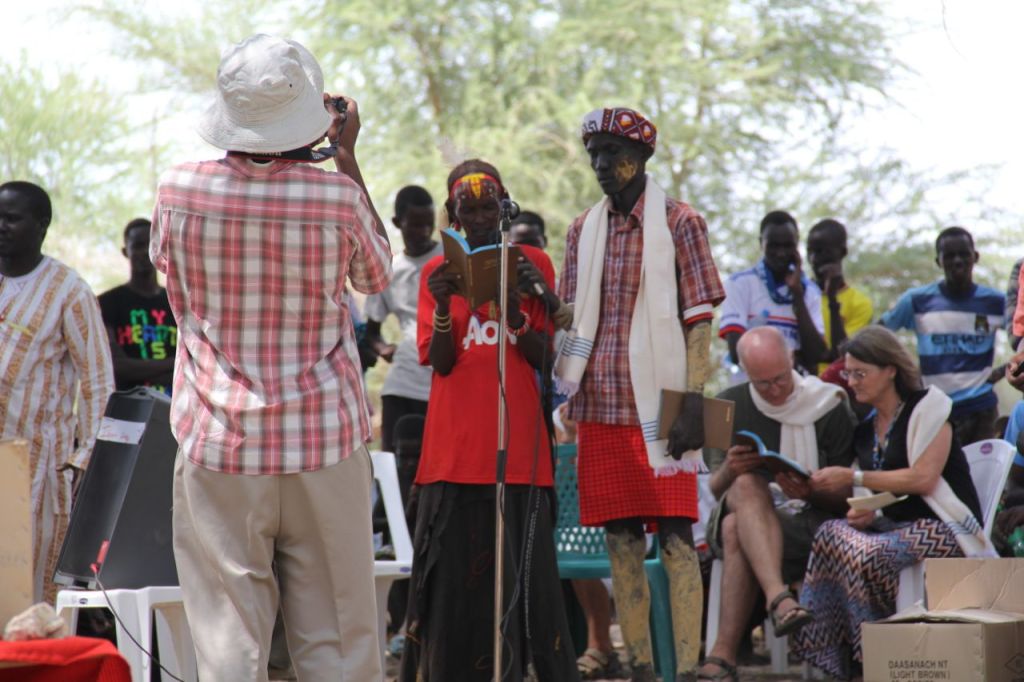First Reading of the NT in the Dasanach language