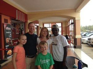 Dan, Lesli, Lydia, Abraham and "Dada" (sister) Eva.