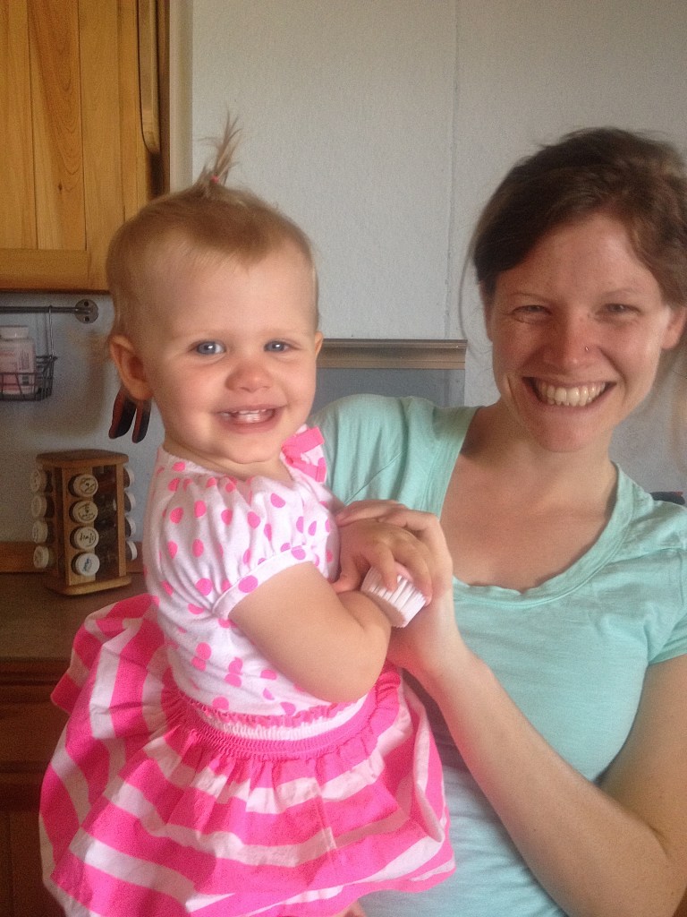 Chantal and Janaie enjoying life together...their family will grow to four in late May!